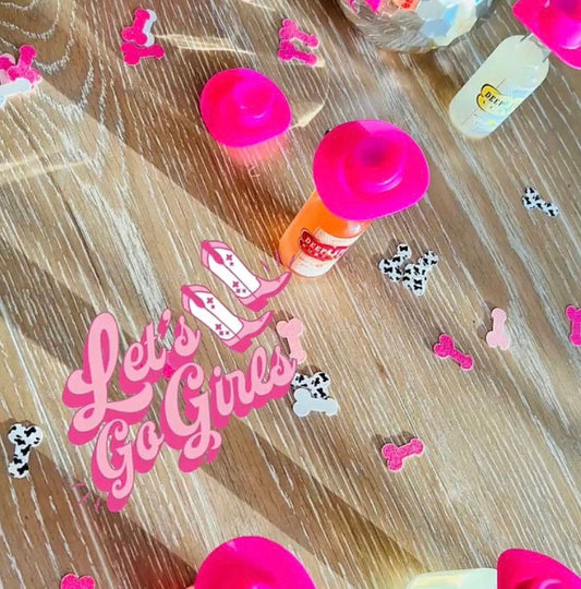 Disco Cowgirl Bachelorette Party Confetti