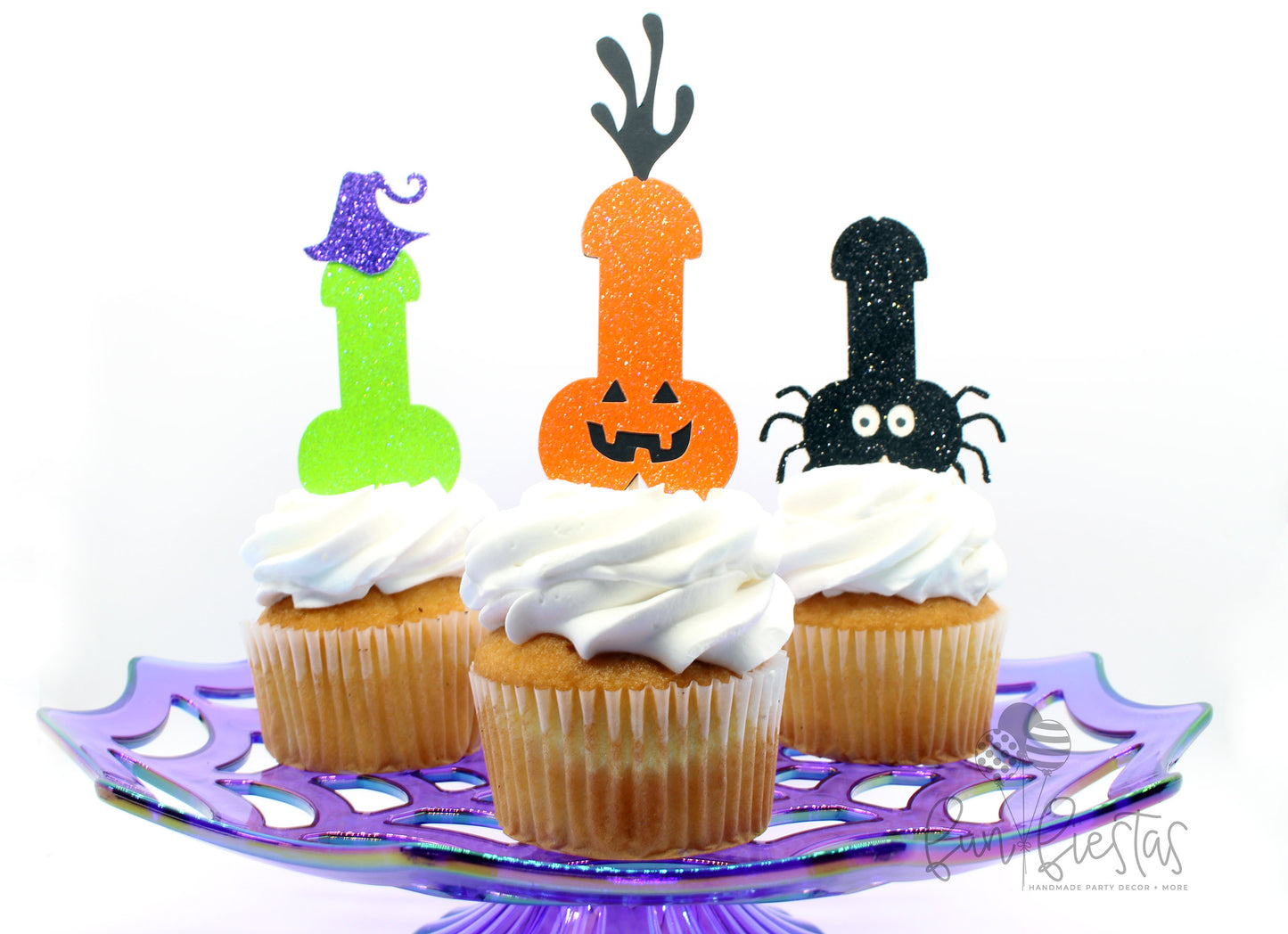 Halloween Bachelorette Party Cupcake Toppers