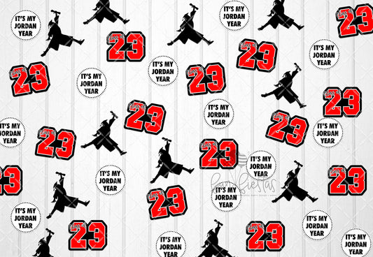 Class of 2023 graduation confetti - Michael Jordan Graduation Party Supplies