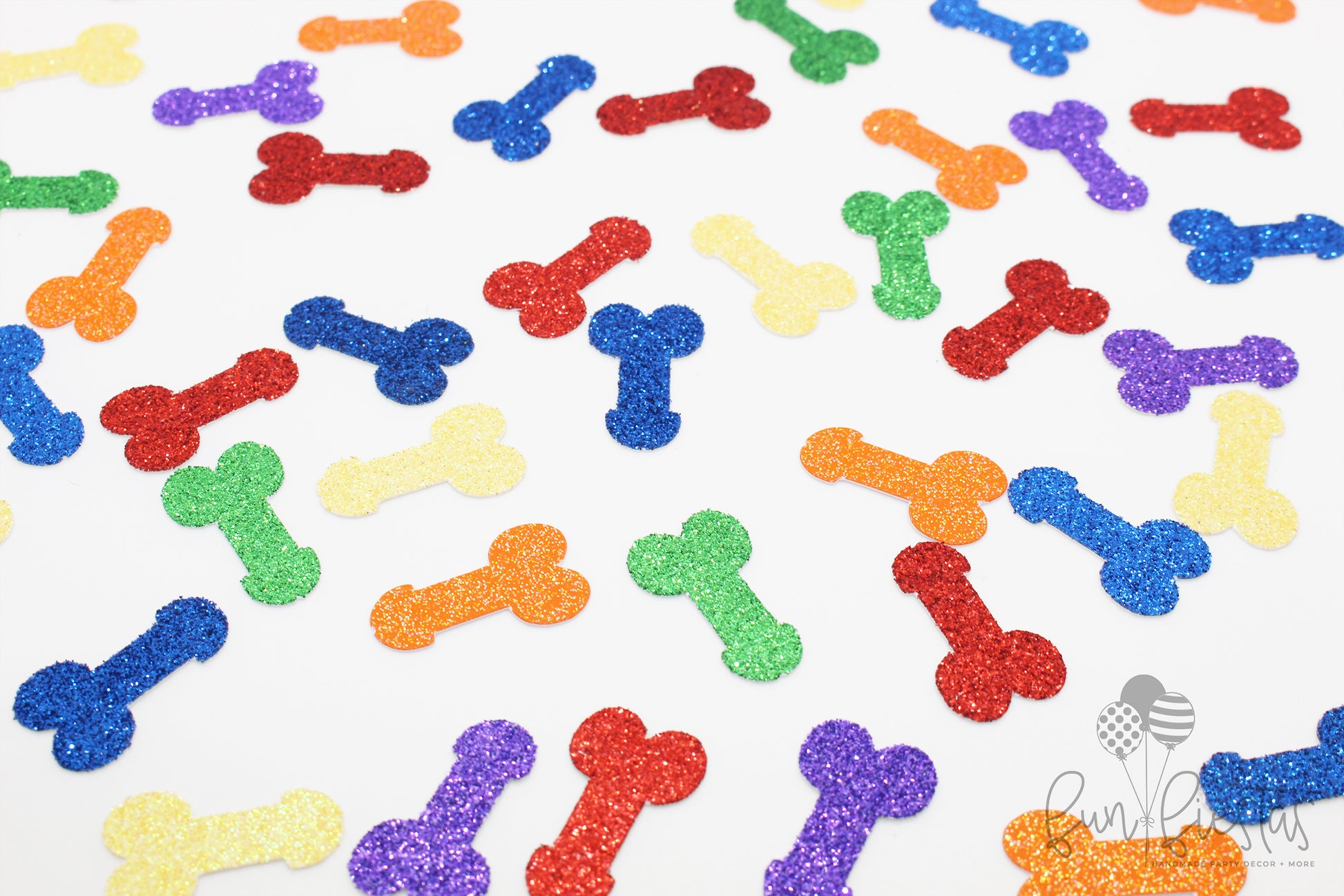 Penis confetti in rainbow colors. Perfect for a price bachelor or bachelorette party